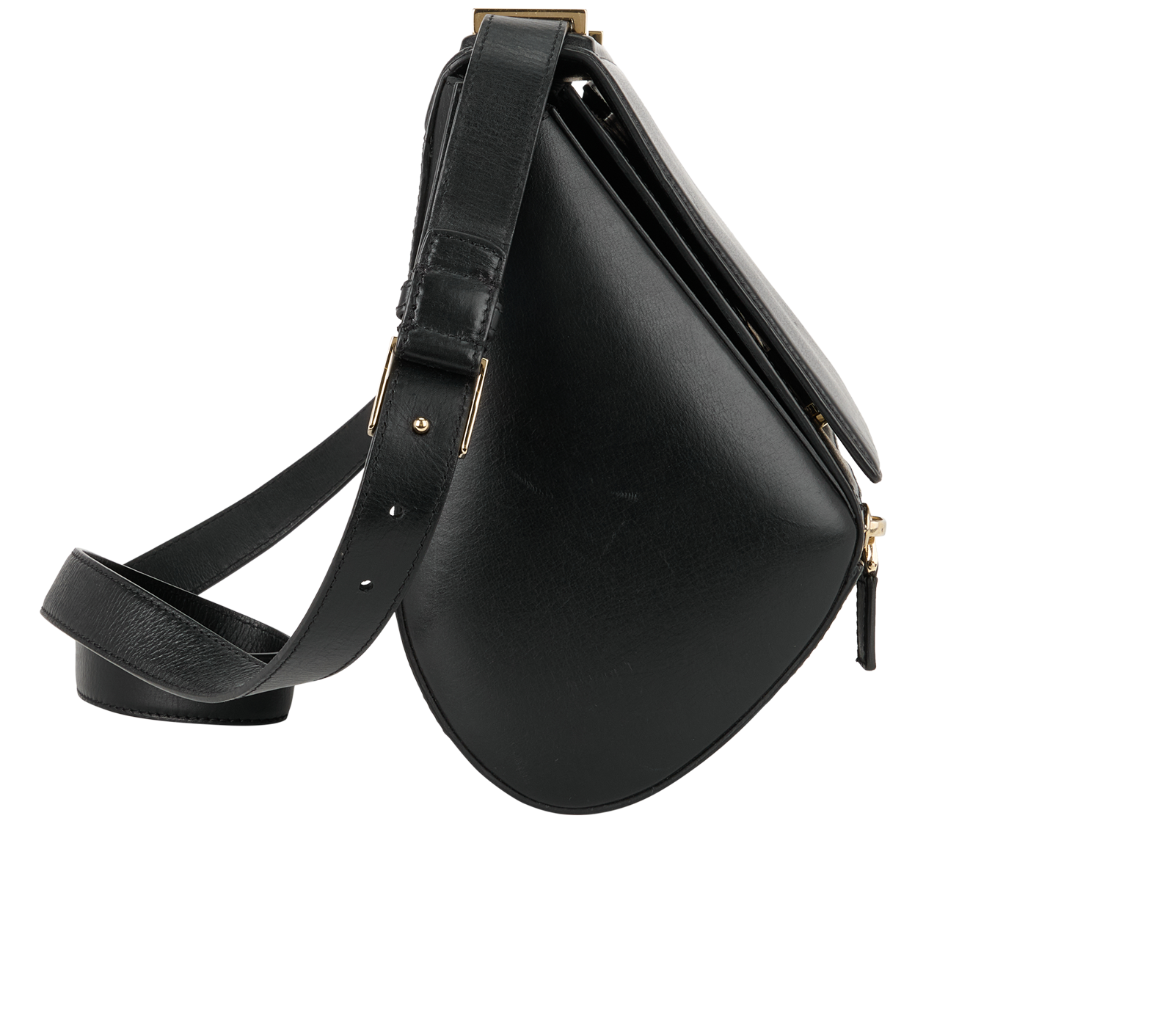 Pandora Box, &pound;450, Handbags, Black, Leather, Side view